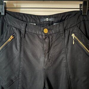 Vintage 7 For All Mankind Low Rise Cropped Pants